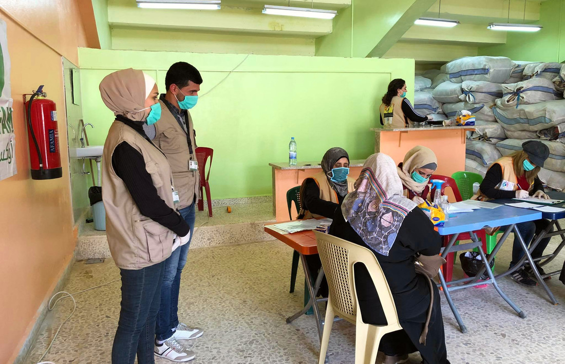 Distribution Of Hygiene Materials In Hama - Covid-19 response, Syria