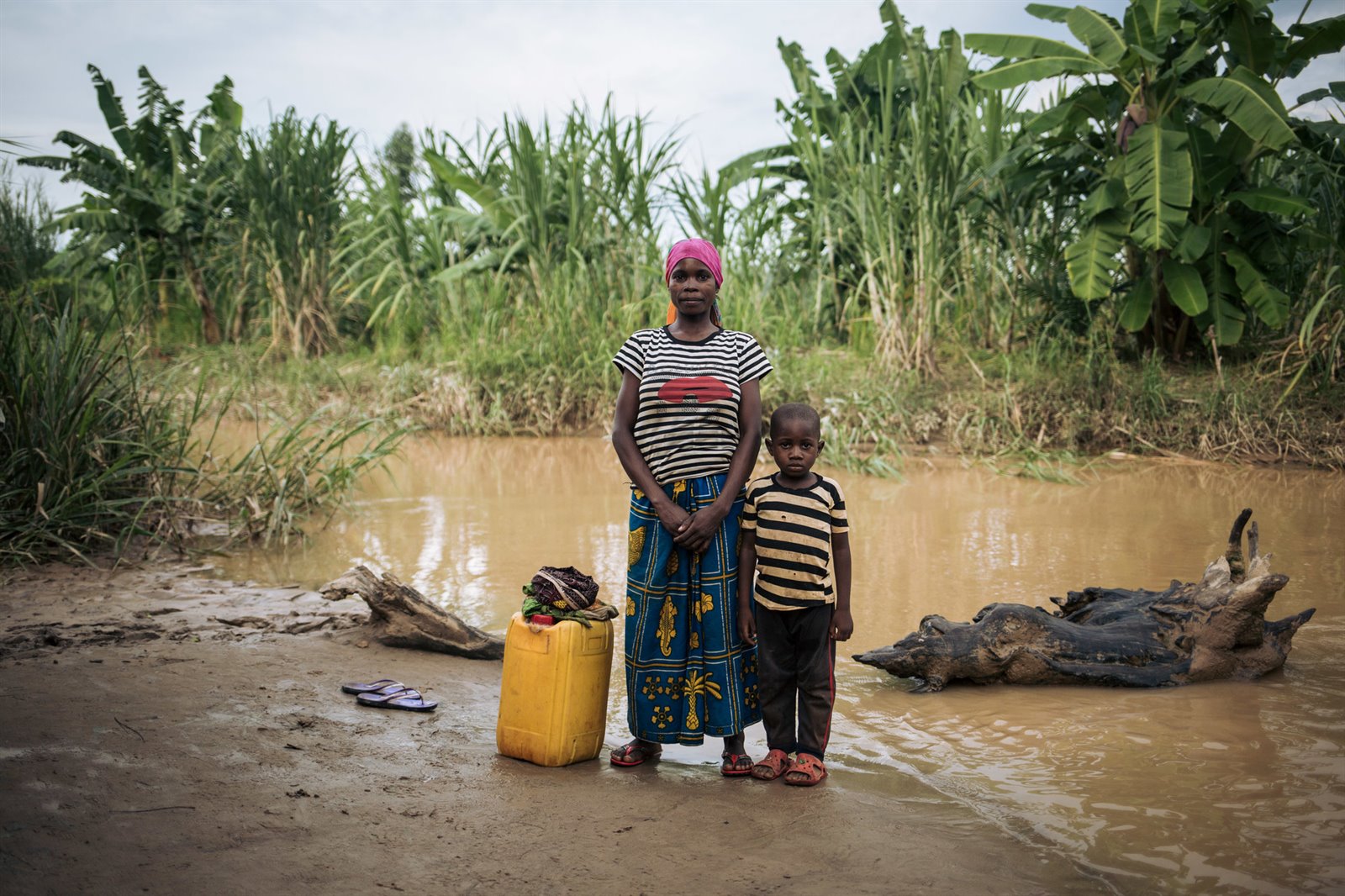 Oxfam Novib DRC waterleiding Rizini