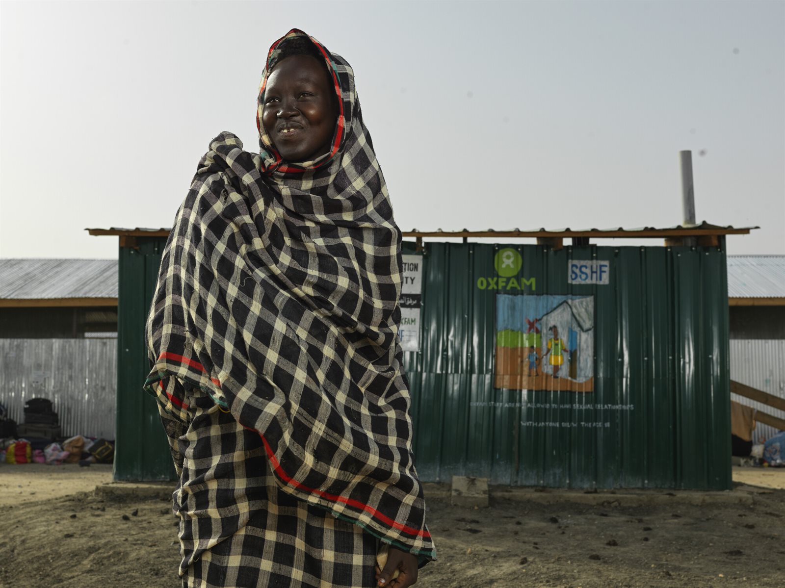 Achol Ring Tong Sudanese vluchteling Renk.jpg