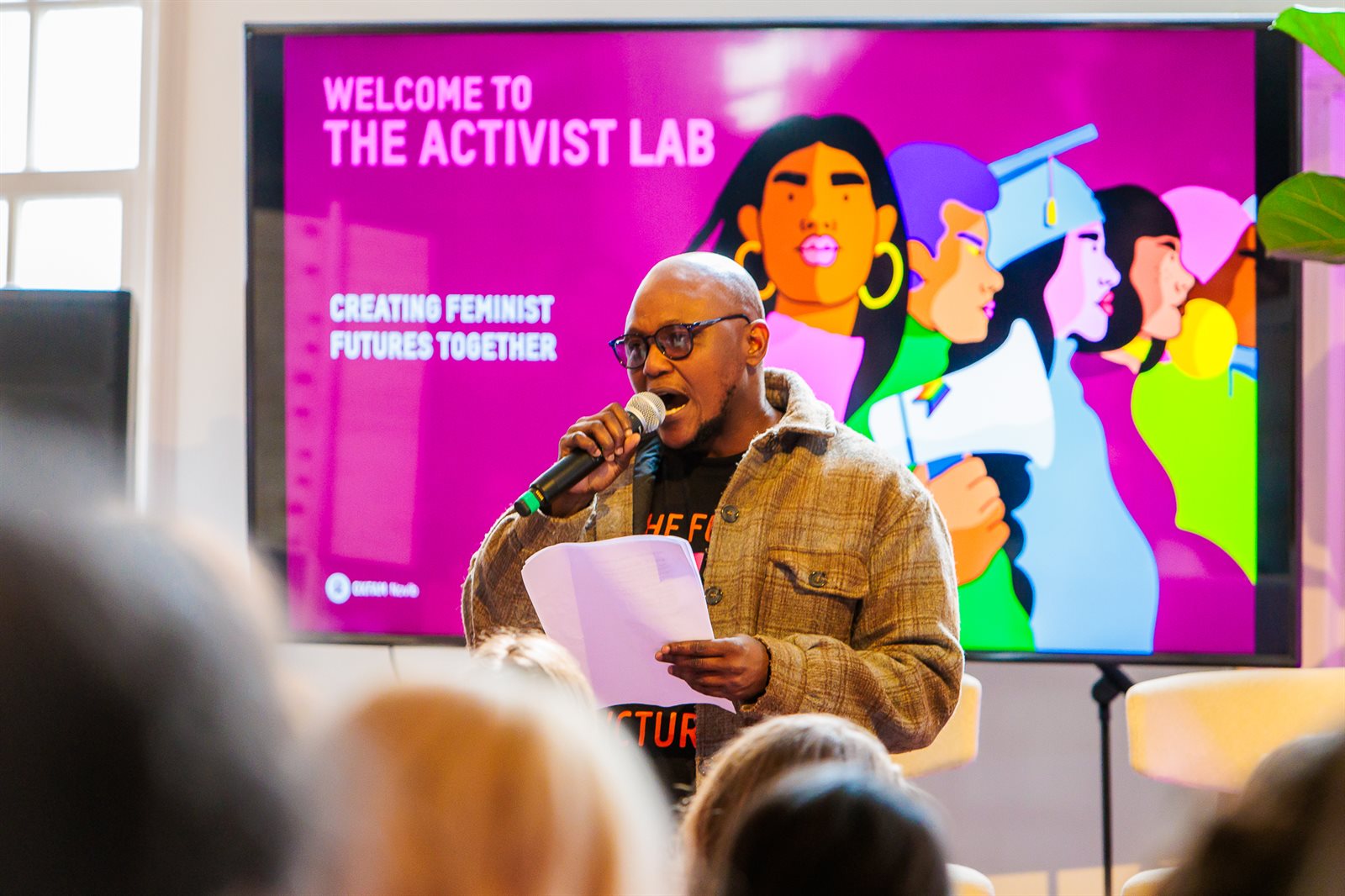 Sam Ndlovu, poet, musician and trans rights activists from Zimbabwe shared two poems with us: inviting us into deeper activism, speaking out his truth in a brave voice that does not bend to those who would silence him.